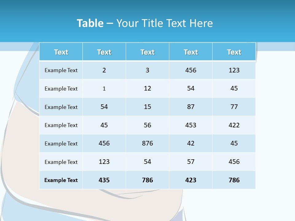 A Man With His Arms Crossed In Front Of A Blue Background PowerPoint Template