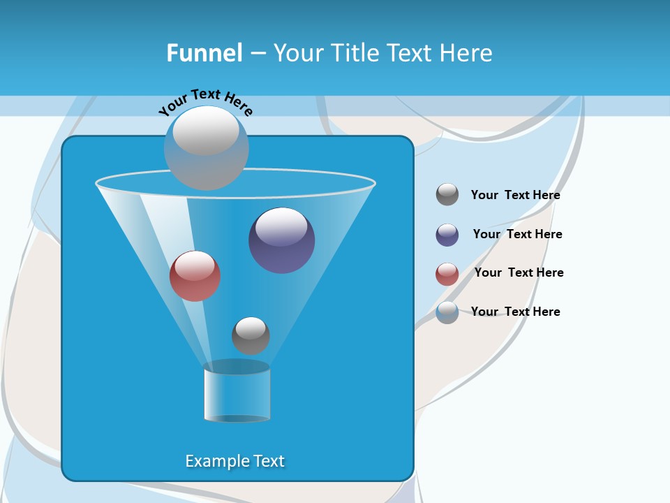 A Man With His Arms Crossed In Front Of A Blue Background PowerPoint Template