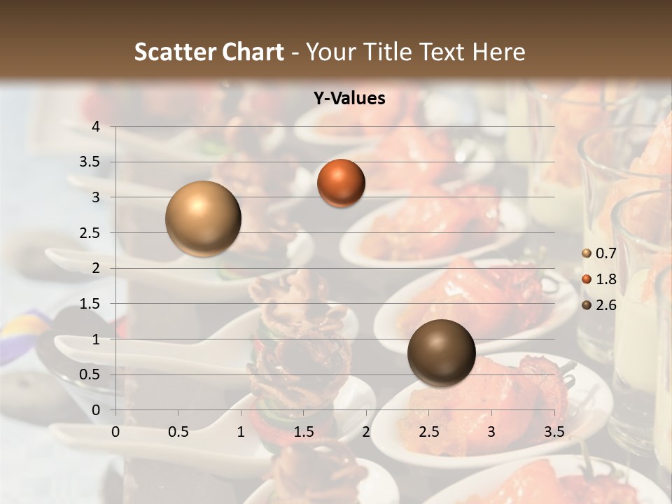 A Table Topped With Lots Of Plates Of Food PowerPoint Template