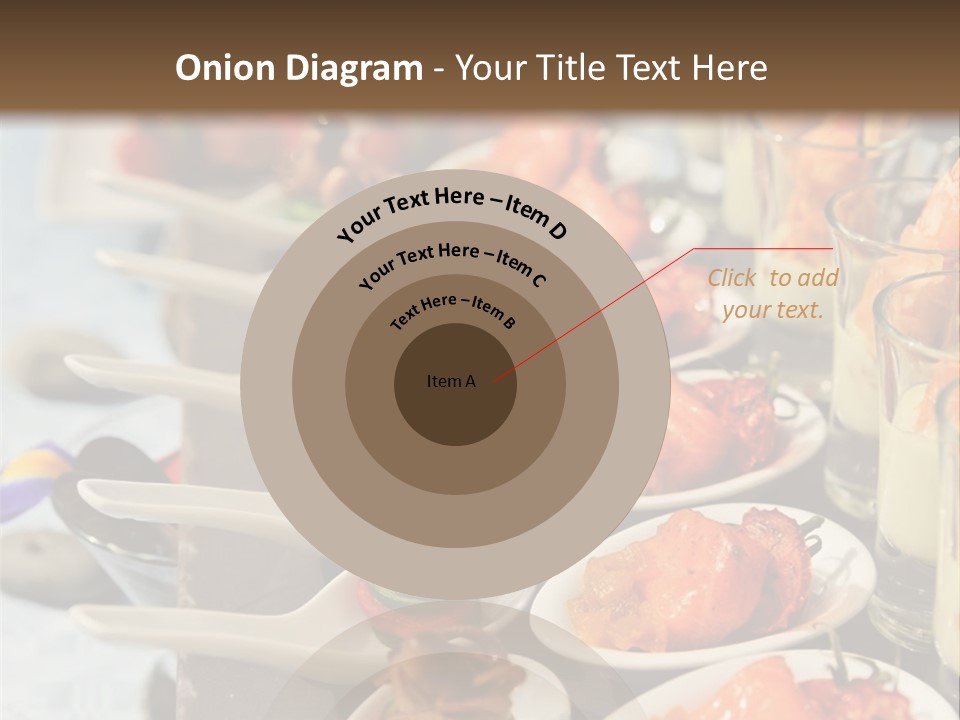 A Table Topped With Lots Of Plates Of Food PowerPoint Template