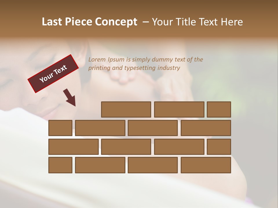 A Woman Getting A Back Massage From A Massager PowerPoint Template