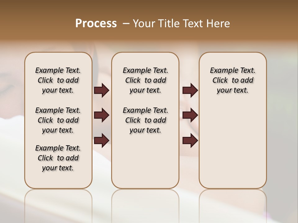 A Woman Getting A Back Massage From A Massager PowerPoint Template