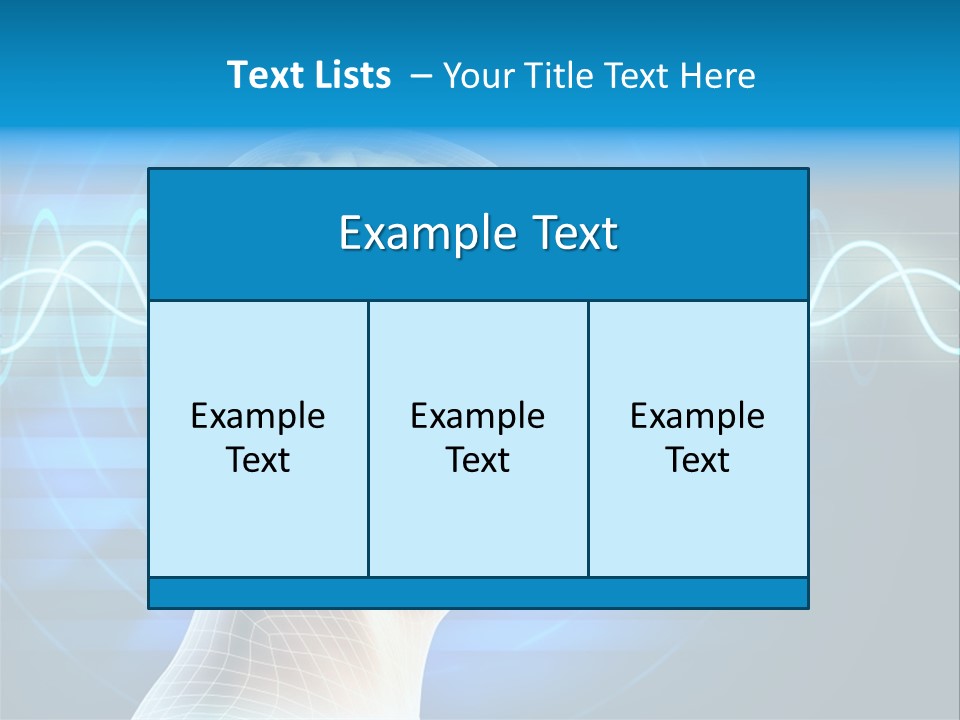 A Man's Head With A Brain In The Middle Of It PowerPoint Template