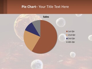 A Computer Generated Image Of A Cell Phone PowerPoint Template