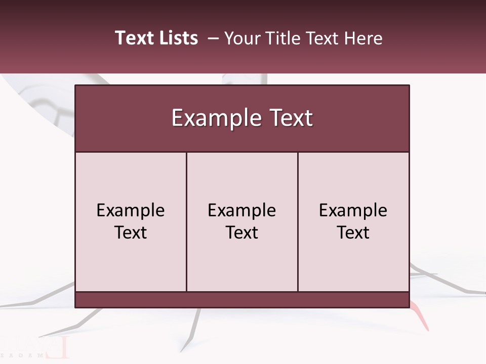 A Mosquito With Two Eyes On It's Body PowerPoint Template