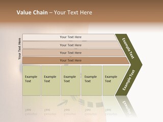 A Woman's Stomach With A Clock On It PowerPoint Template