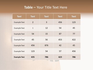 A Woman's Stomach With A Clock On It PowerPoint Template