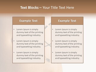 A Woman's Stomach With A Clock On It PowerPoint Template