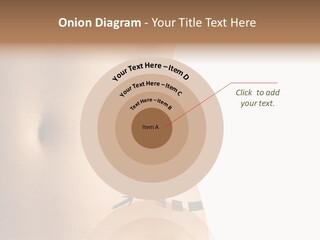 A Woman's Stomach With A Clock On It PowerPoint Template