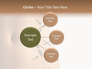 A Woman's Stomach With A Clock On It PowerPoint Template