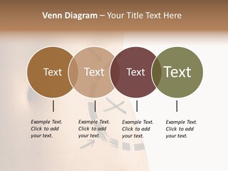 A Woman's Stomach With A Clock On It PowerPoint Template