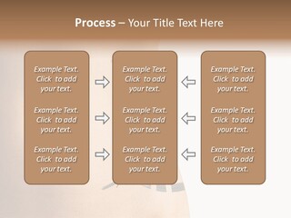 A Woman's Stomach With A Clock On It PowerPoint Template