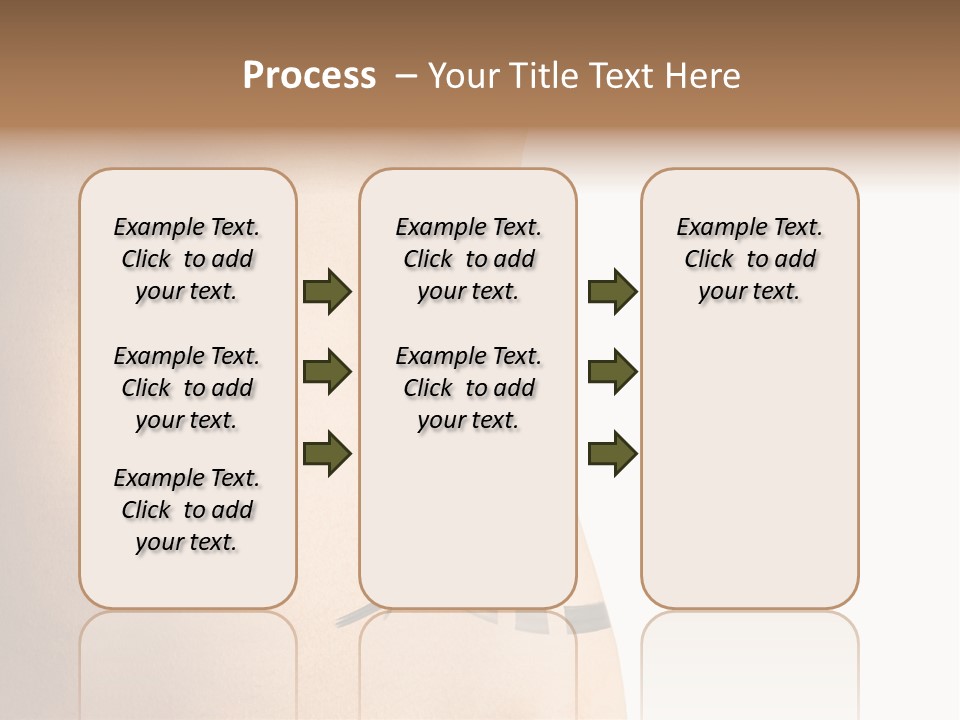 A Woman's Stomach With A Clock On It PowerPoint Template