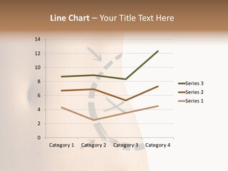 A Woman's Stomach With A Clock On It PowerPoint Template