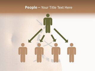 A Woman's Stomach With A Clock On It PowerPoint Template