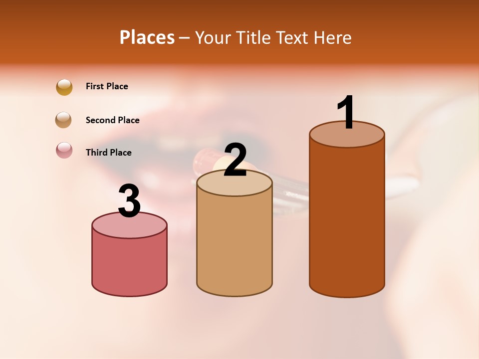 A Woman Holding A Spoon With A Pill On It PowerPoint Template