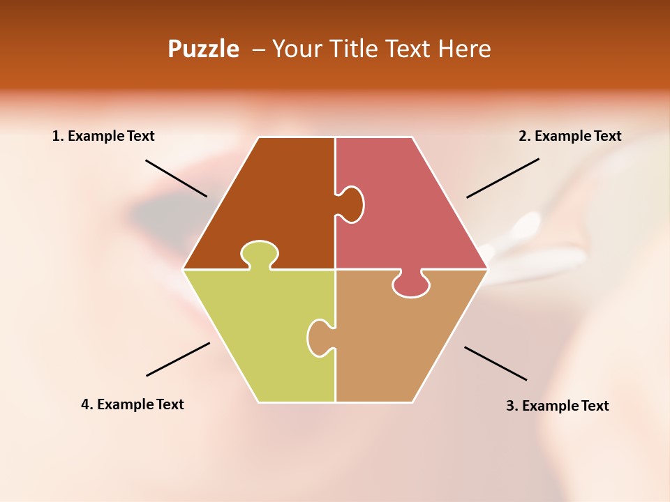 A Woman Holding A Spoon With A Pill On It PowerPoint Template