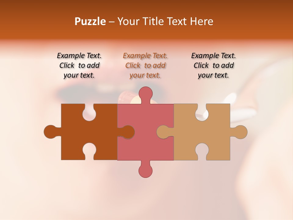 A Woman Holding A Spoon With A Pill On It PowerPoint Template