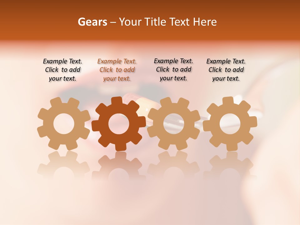 A Woman Holding A Spoon With A Pill On It PowerPoint Template