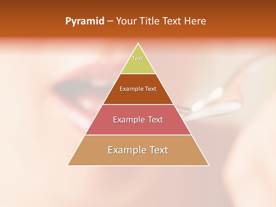 A Woman Holding A Spoon With A Pill On It PowerPoint Template