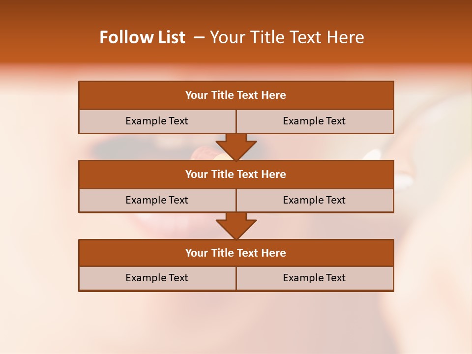 A Woman Holding A Spoon With A Pill On It PowerPoint Template