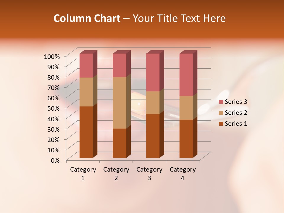 A Woman Holding A Spoon With A Pill On It PowerPoint Template