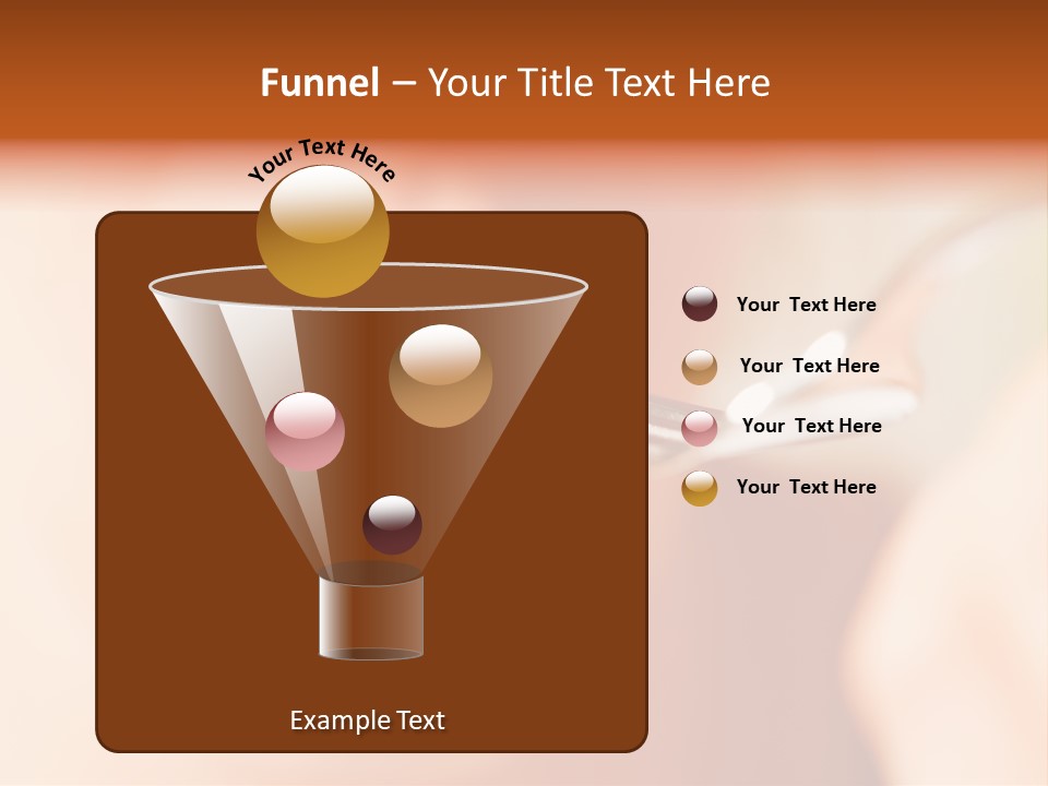 A Woman Holding A Spoon With A Pill On It PowerPoint Template