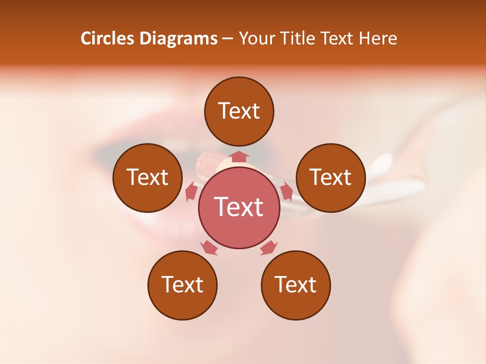 A Woman Holding A Spoon With A Pill On It PowerPoint Template