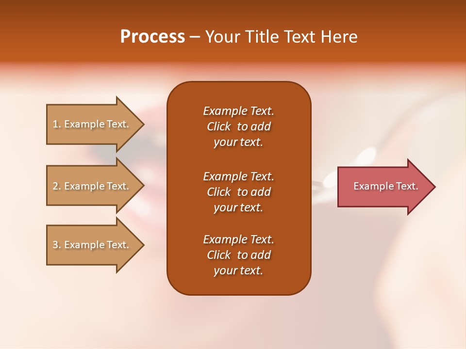 A Woman Holding A Spoon With A Pill On It PowerPoint Template