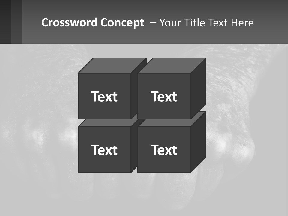 A Black And White Photo Of Two Hands Holding Something PowerPoint Template