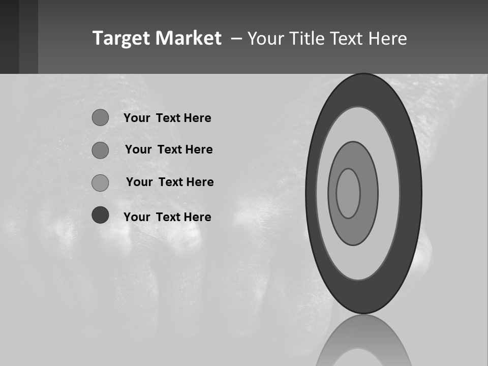 A Black And White Photo Of Two Hands Holding Something PowerPoint Template