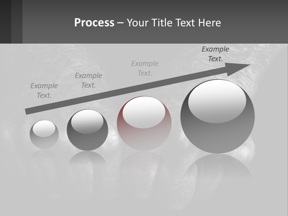 A Black And White Photo Of Two Hands Holding Something PowerPoint Template