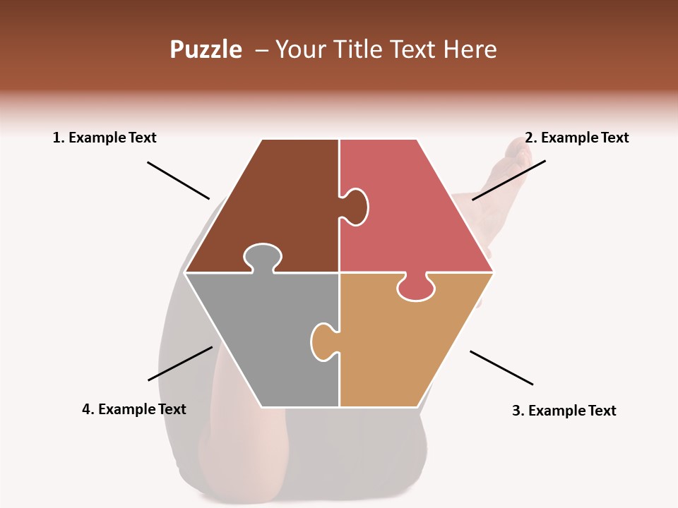 A Woman Sitting On The Ground With Her Feet Up PowerPoint Template