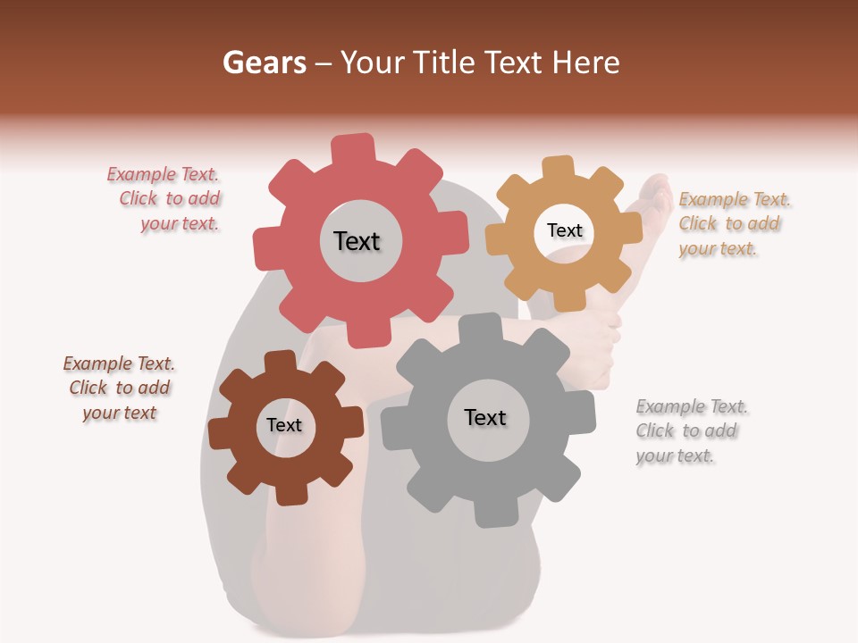 A Woman Sitting On The Ground With Her Feet Up PowerPoint Template