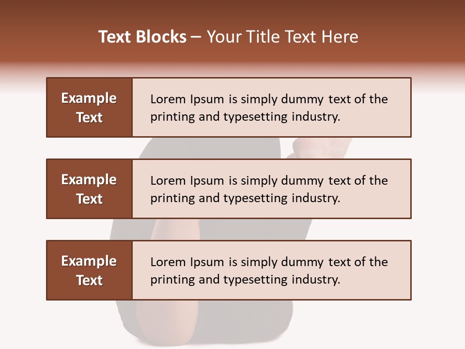 A Woman Sitting On The Ground With Her Feet Up PowerPoint Template