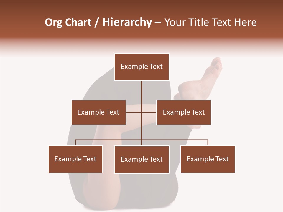 A Woman Sitting On The Ground With Her Feet Up PowerPoint Template