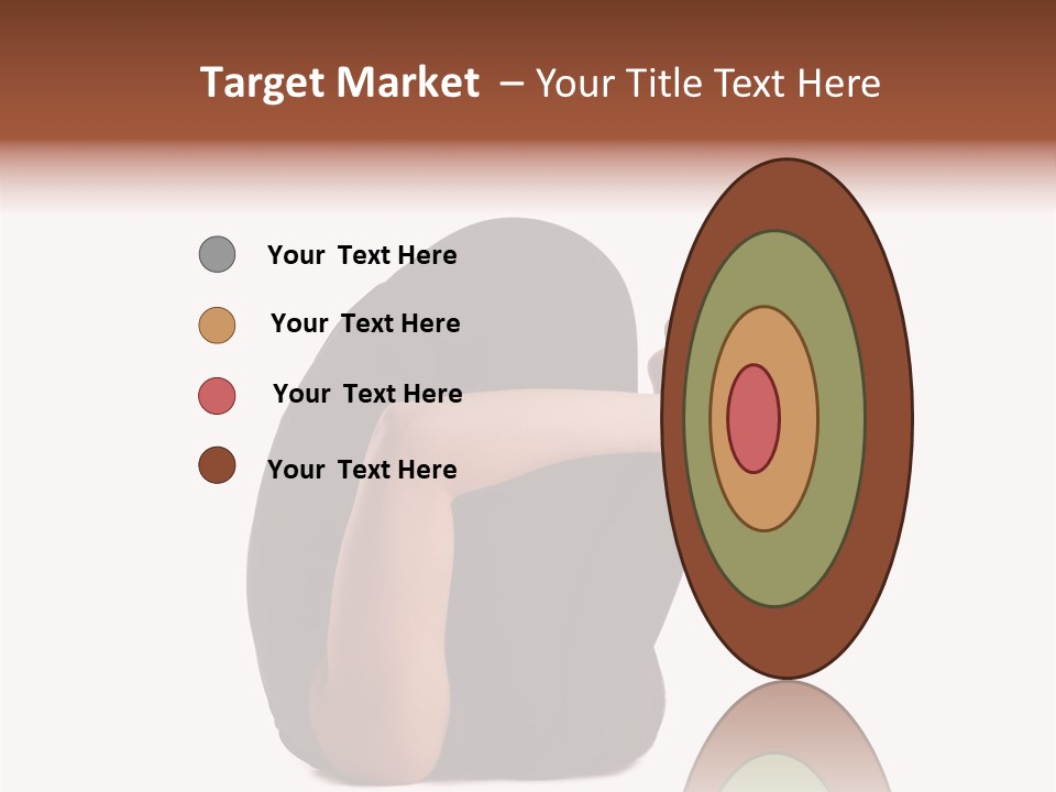 A Woman Sitting On The Ground With Her Feet Up PowerPoint Template