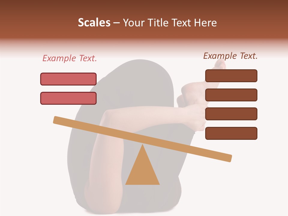 A Woman Sitting On The Ground With Her Feet Up PowerPoint Template