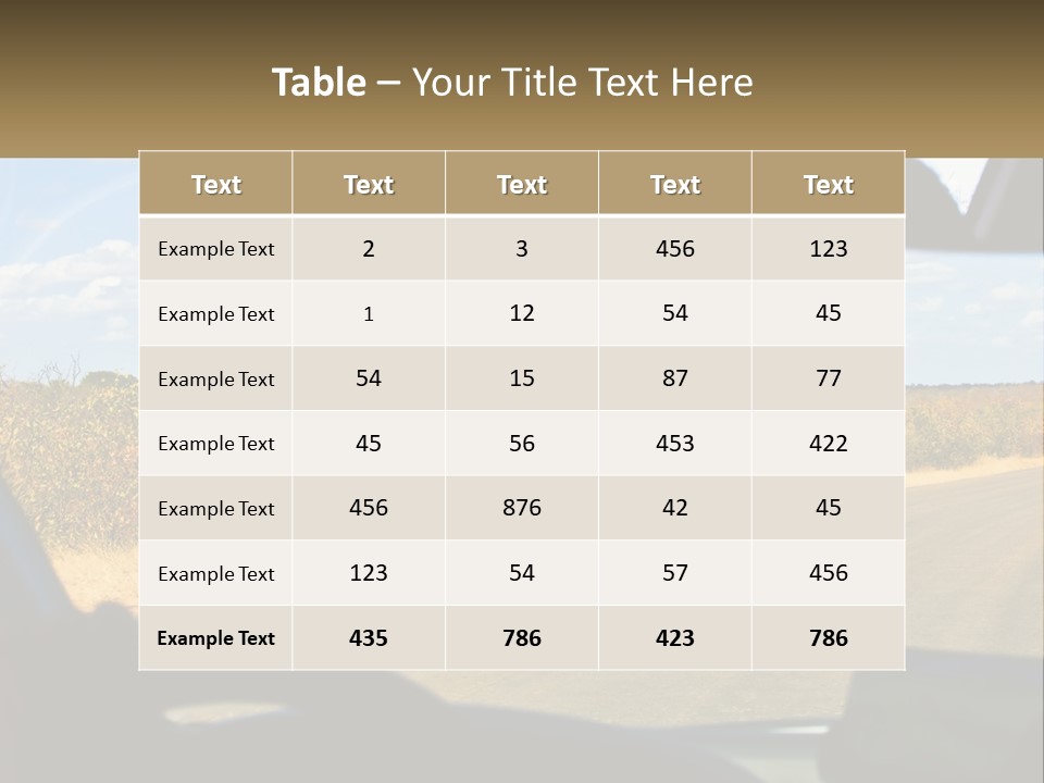 A Large Elephant Walking Across A Street Next To A Car PowerPoint Template