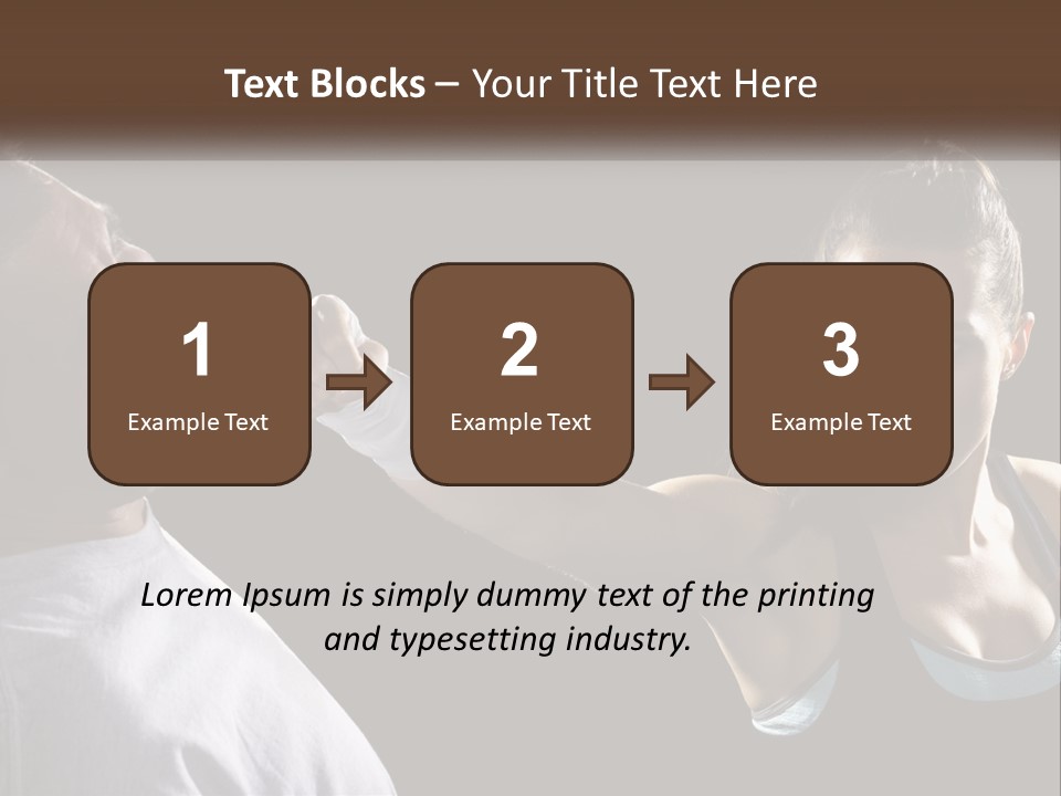 A Woman Holding A Tennis Racquet Next To A Man PowerPoint Template