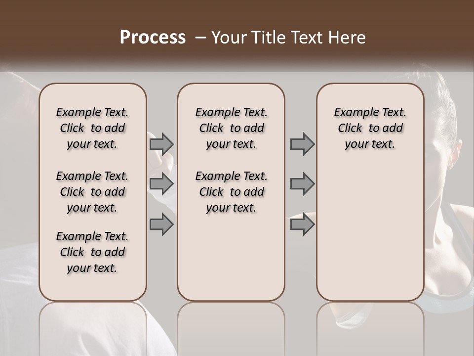 A Woman Holding A Tennis Racquet Next To A Man PowerPoint Template