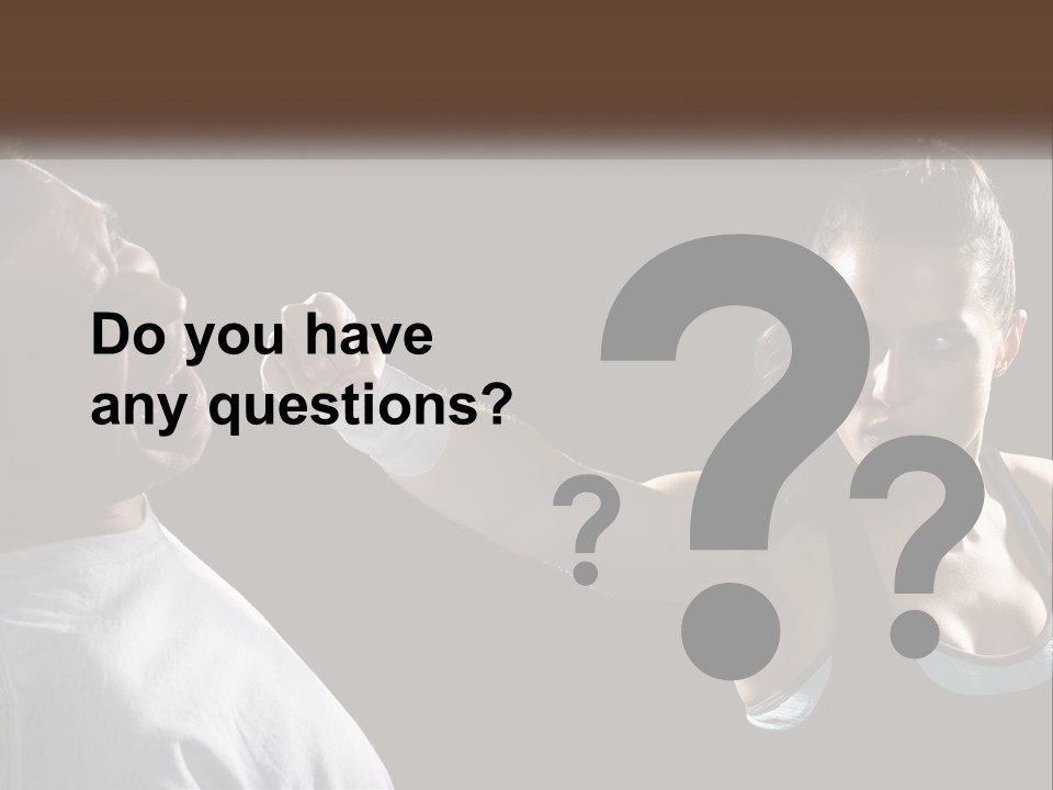 A Woman Holding A Tennis Racquet Next To A Man PowerPoint Template