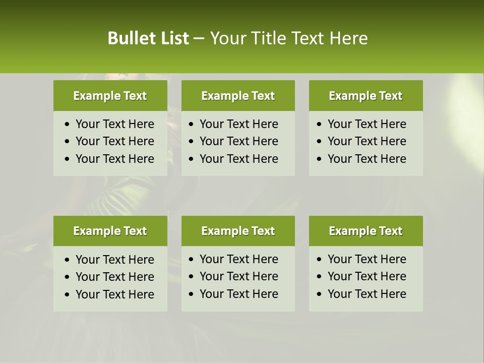 A Woman In A Green Dress Is Posing For A Picture PowerPoint Template