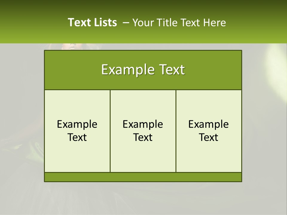 A Woman In A Green Dress Is Posing For A Picture PowerPoint Template