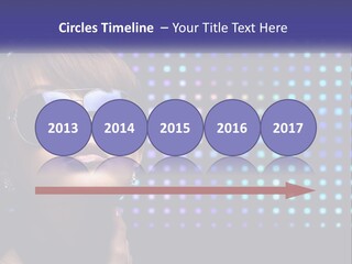 A Woman Wearing Sunglasses Is Posing For A Picture PowerPoint Template