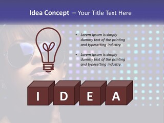 A Woman Wearing Sunglasses Is Posing For A Picture PowerPoint Template