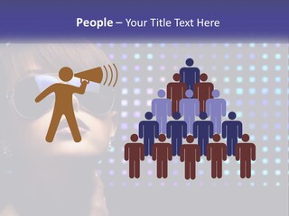 A Woman Wearing Sunglasses Is Posing For A Picture PowerPoint Template