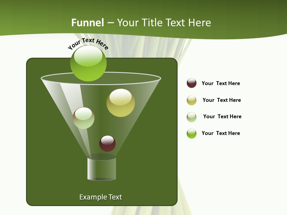 A Bunch Of Green Onions On A White Background PowerPoint Template