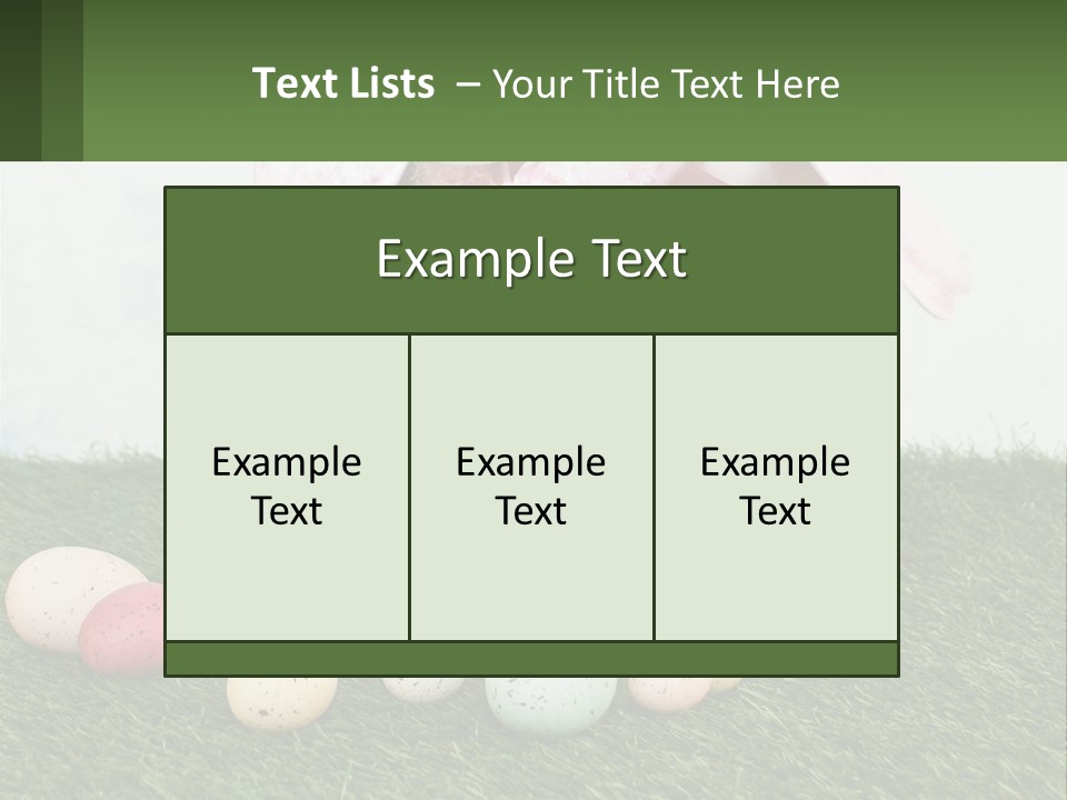 A Small Dog Wearing A Pink Bunny Costume PowerPoint Template