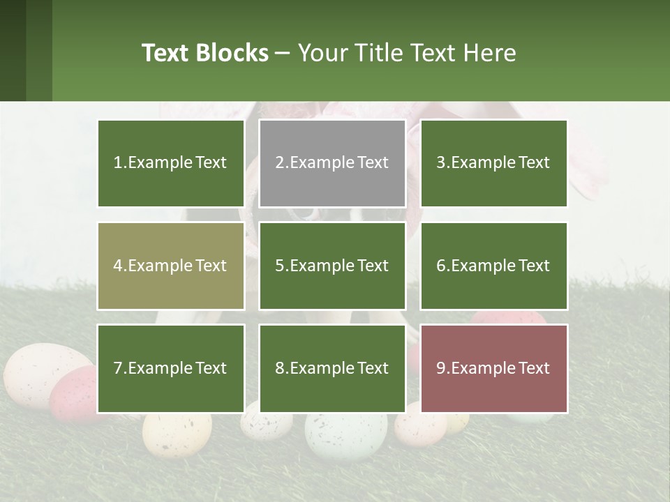 A Small Dog Wearing A Pink Bunny Costume PowerPoint Template